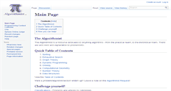 Desktop Screenshot of algorithmist.com
